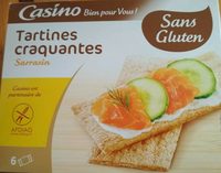 Tartines craquantes sarrasin sans gluten
