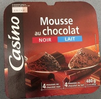 Mousse au chocolat noir / lait