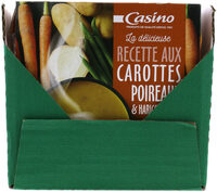Mouliné Carotte Poireaux Haricots verts