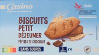 Biscuits aux céréales et aux pépites de chocolat
