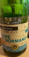 Cidre bouché brut de Normandie 2% vol.