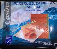 Saumon rouge du Pacifique fumé