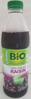 Jus de raisin bio