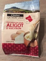 Préparation pour Aligot de l'Aveyron