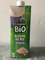 Boisson au riz amande