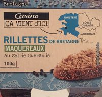 Rillettes de maquereaux au sel de Guérande