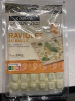 Ravioles au basilic