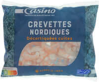 Crevette Nordique décortiquée cuite MSC