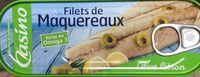 Filets de maquereaux marinés au citron et à l'olive
