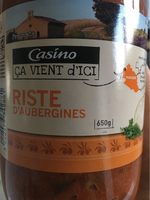 Riste d'Aubergines provençale