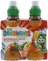 Boisson aux fruits saveur tropical