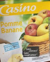 Compote Pomme Banane allégée en sucres