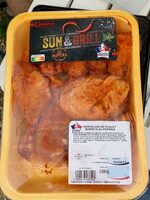 Morceaux de poulet paprika