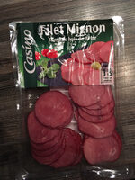 Filet mignon fumé fumé au bois de hêtre