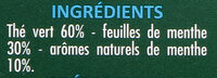 Thé Vert Menthe Intense