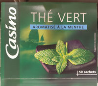 Thé vert aromatisé à la Menthe 50 sachets