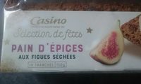 Pain d'épices spécial foie gras aux figues séchées