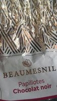 Papilllotes chocolat noir 350g Beaumesnil