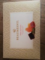 Pâtes de fruits parfums abricot, poire, ananas, orange, fraise et cassis
