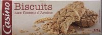Biscuits Aux Flocons D'avoine