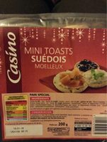 Mini toasts suédois moelleux