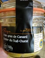 Foie gras de Canard Entier du Sud-Ouest au poivre blanc