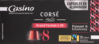 Capsules de café Espresso Corsé