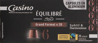 Capsules de café Espresso arabica