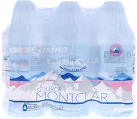 Eau minérale naturelle des Aes MONTCLAR