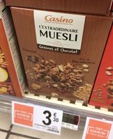 L'Extraordinaire Muesli Graines et Chocolat