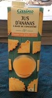 Jus d'ananas à base de concentré