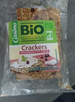 Crackers cranberry et coco