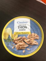 Emietté de thon mariné citron romarin