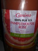 100% Pur Jus Pamplemousse rose pulpé réfrigéré