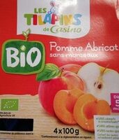 Pomme et abricot sans morceaux
