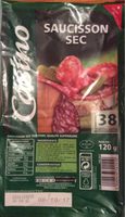 Saucisson sec 38 tranches environ