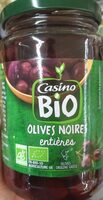 Olives noires entières bio