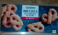 Bretzel aux cristaux de sucre