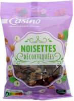 Noisettes décortiquées