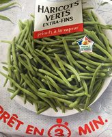 Haricots verts extra-fins précuits à la vapeur