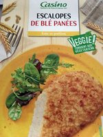 Escalope de blé panée