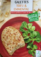 Galettes tofu & emmental