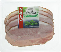 Jambon italien aux herbes avec couenne
