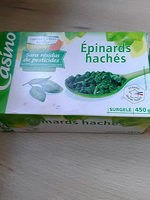Epinards hachés