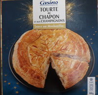 Tourte au chapon sauce au Monbazillac