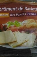 Assortiment de Raclettes Nature, aux Poivres, Fumée
