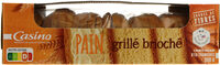 Pain grillé brioché 300g 26 tranches