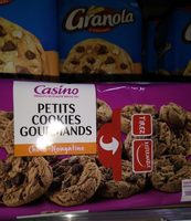 Petits cookies Gourmands choco-nougatine