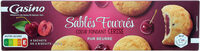 Sablés fourrés cœur fondant CERISE pur beurre