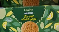 Galettes Thé vert Goût Yuzu